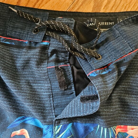 Ocean Current Men’s Swim Trunks | Size 32 Board Shorts Quick Dry Beachwear - Picture 4 of 5